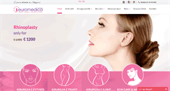 Desktop Screenshot of klinikaeuromedica.com